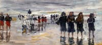 Fishers Returning from the Beach