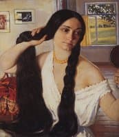 Portrait of Olga Lancere