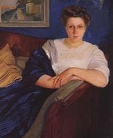 Portrait of Composer E. Napravnik's Daughter