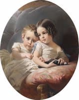 Portrait of Two Children