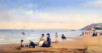 Stylish Ladies on the Beach