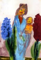 Madonna with Hyacinths
