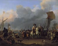 The Arrival of King-Stadholder Willem III in the Oranjepolder, 31 January 1691