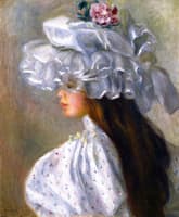 Woman in a White Hat
