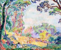 Young Women and Girls in a Landscape