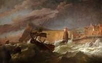 The Foundering of the 'Coronation' 90 Guns at Rame Head