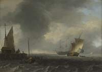 A View across a River near Dordrecht