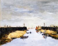 Trouville, the Jettys
