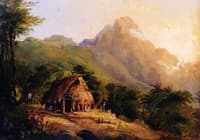 Hut in a Mountainous Landscape, Galipan