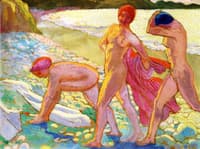 Evening on the Beach, after Bathing