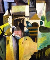 Composition with House and Church