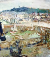 The Small Harbor, Honfleur