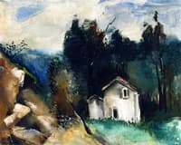 Landscape, House in the Woods