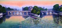 Twilight, Moonrise over the Pont Neuf