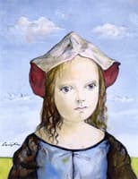Little Girl with Blue Sky