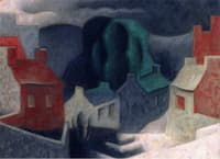 Village in a Storm