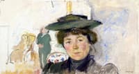 Portrait of a Woman in the Studio