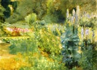 Corner with Herbaceous Plants in the Wannseegarten towards Northwest