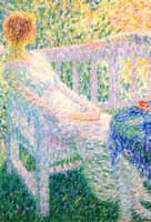 Young Woman in the Garden