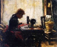 At the Sewing Machine