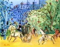 Carriage and Horsemen