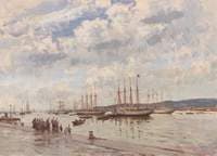 Bacalhoeiros on the Tagus, Portugal