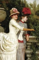 Women on a balcony