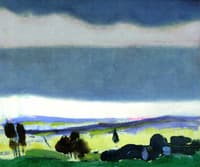 Landscape, Stormy Sky