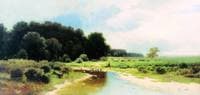 Summer Landscape with River