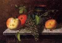 Still Life with Fruit and Vase