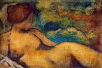 Woman at the Edge of a Torrent