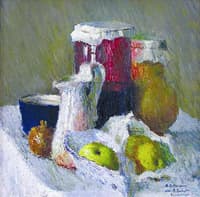 Jam Jar and Apples