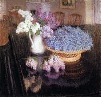 Lilacs and Forget-Me-Nots