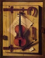 Still Life: Violin and Music