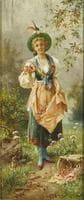 Girl in Native Dress