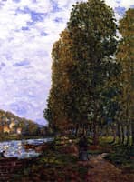 The Effect of Autumn, Banks of the Loing, St. Mammes