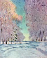 The Frost. Sunset