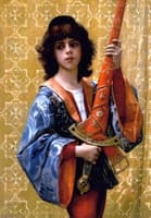 Young Page in Florentine Garg