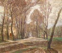 By the artist‘s studio, Prater