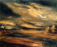 Landscape with Haystacks
