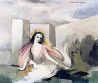 Siren with Animal