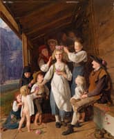 Maid with Garland