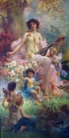 Paradise with angels
