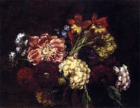 Flowers: Dahlias and Gladiolas