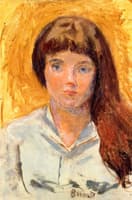 Head of a Girl with Loose Hair