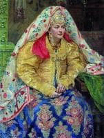 Girl in a Russian Costume