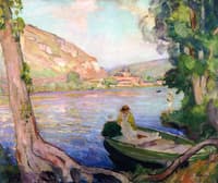 The Banks of the Seine at Andelys