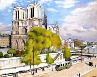 Paris, the Seine and Notre Dame