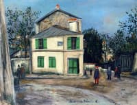 The Pink House in Montmartre