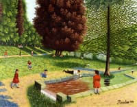 Le parc des Buttes Chaumont